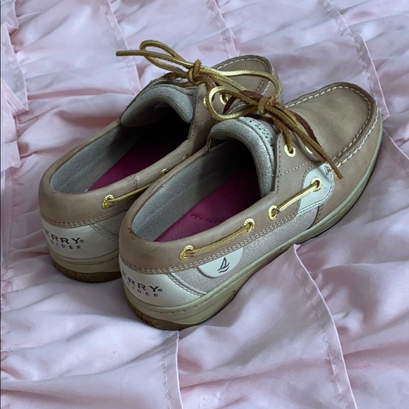Sperry Top Sider tan glitter size 6 - Picture 3 of 7